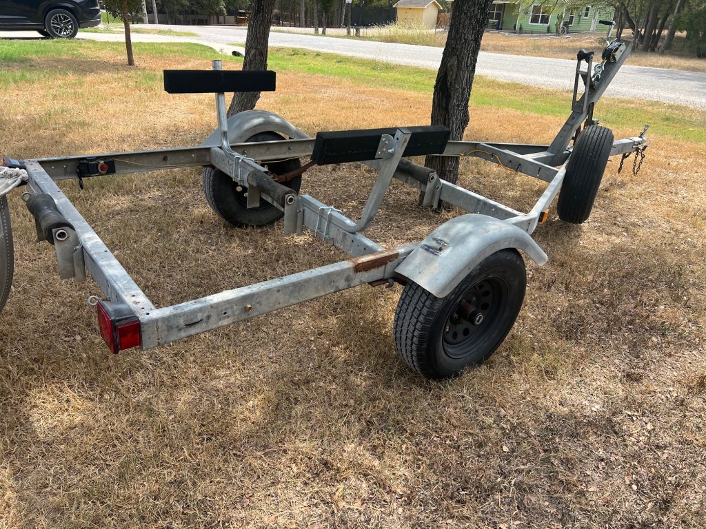 Galvanized Jon Boat Trailer 14'