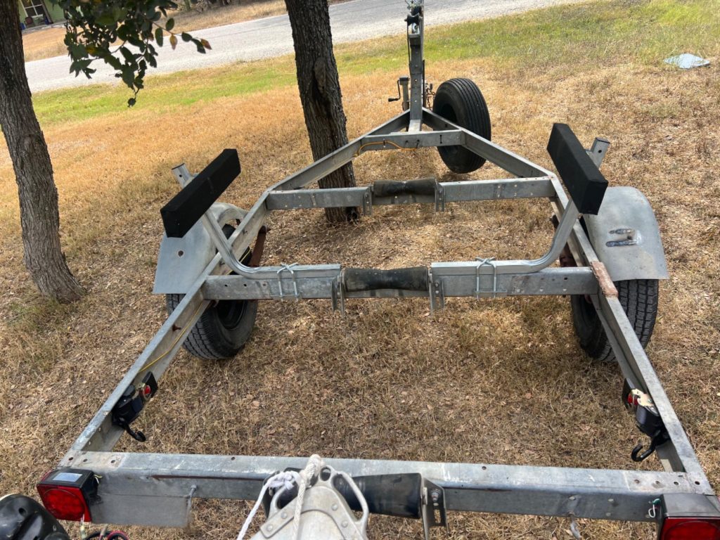 Galvanized Jon Boat Trailer 14'