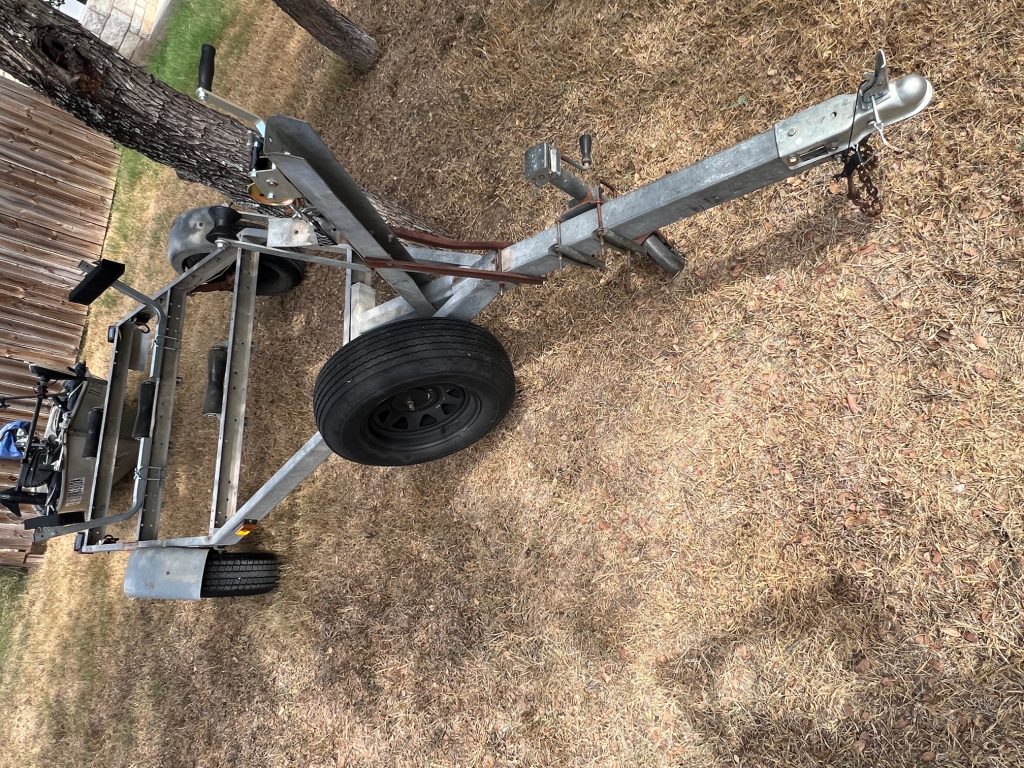 Galvanized Jon Boat Trailer 14'