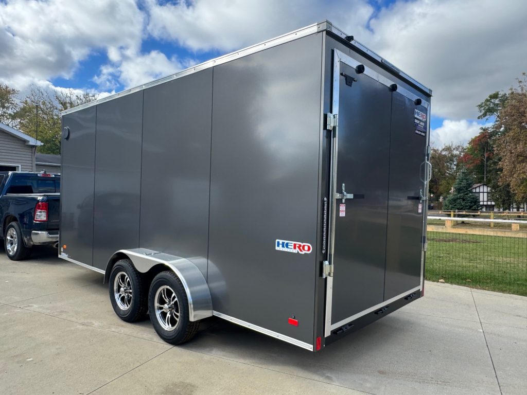 2025 Bravo 7x16 Enclosed Cargo Trailer - 7' Interior Height, E-Track