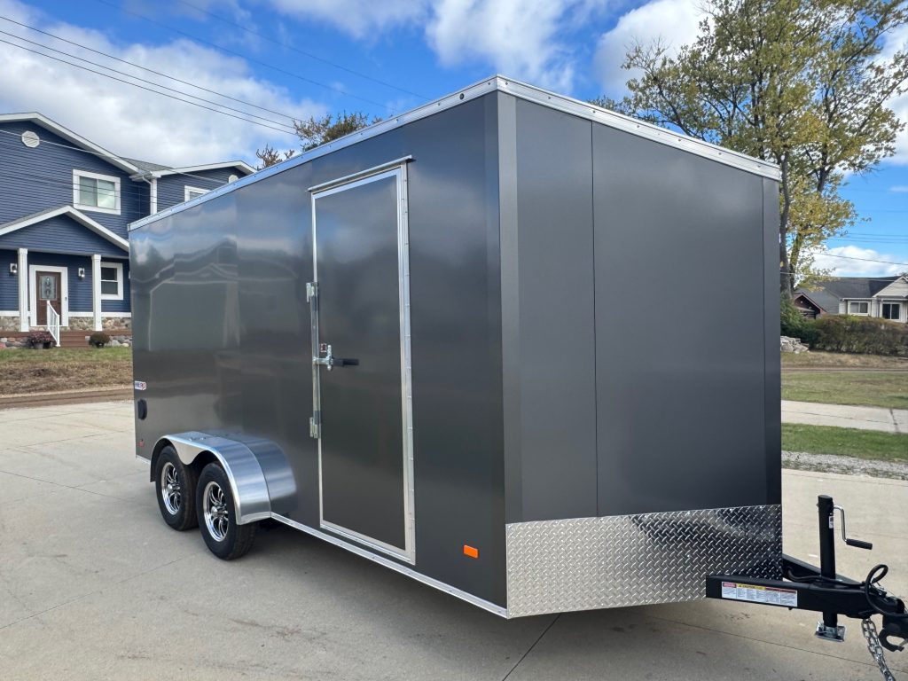 2025 Bravo 7x16 Enclosed Cargo Trailer - 7' Interior Height, E-Track