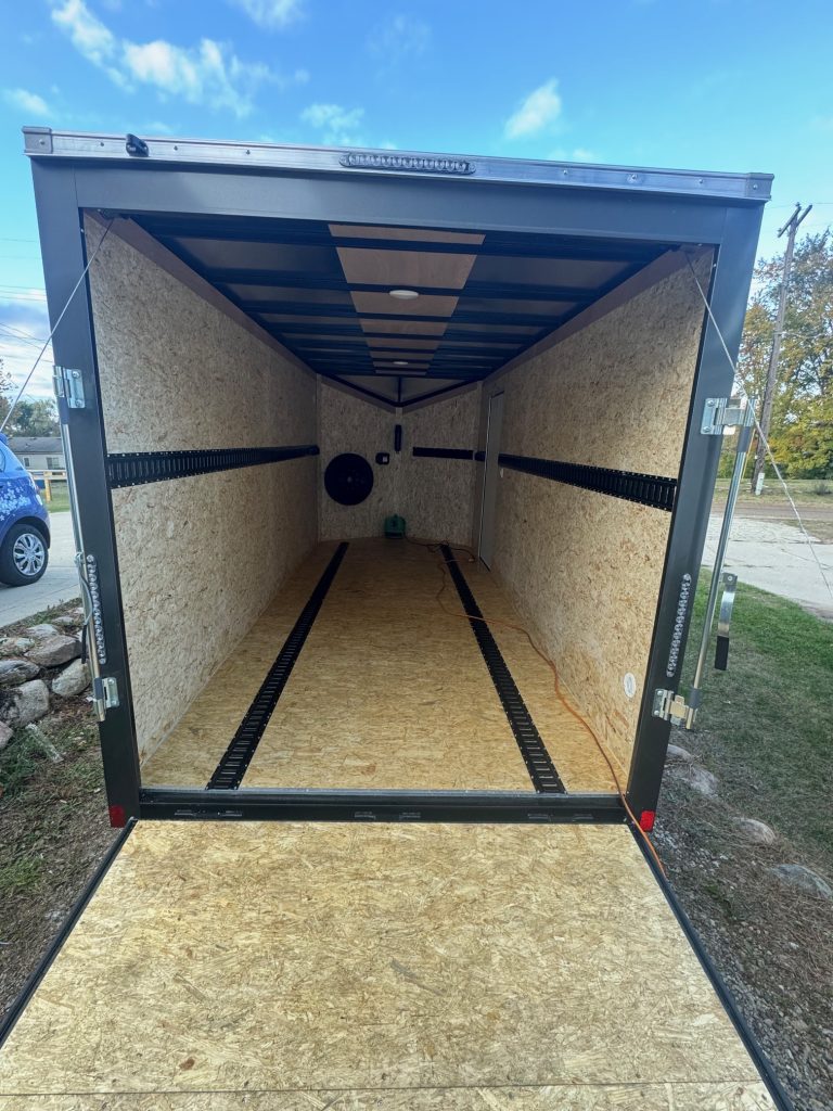 2025 Bravo 7x16 Enclosed Cargo Trailer - 7' Interior Height, E-Track