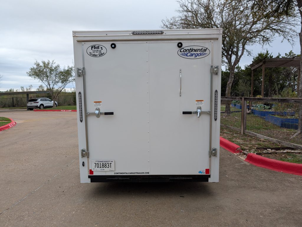 2025 Contiential Cargo 12ft Enclosed Trailer