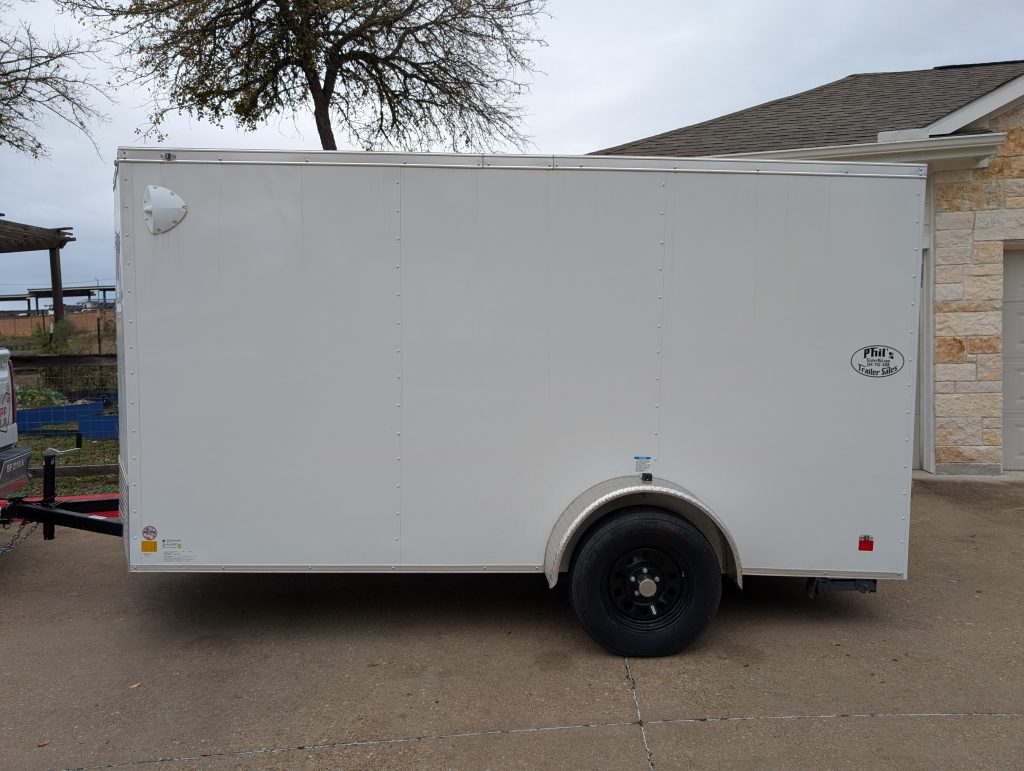 2025 Contiential Cargo 12ft Enclosed Trailer