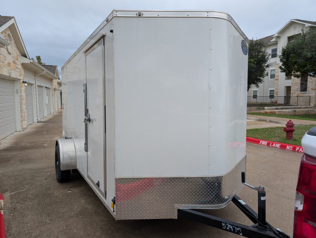 2025 Contiential Cargo 12ft Enclosed Trailer