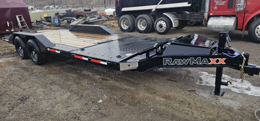 2025 RawMaxx 102x22 Tilt Deck Car Hauler