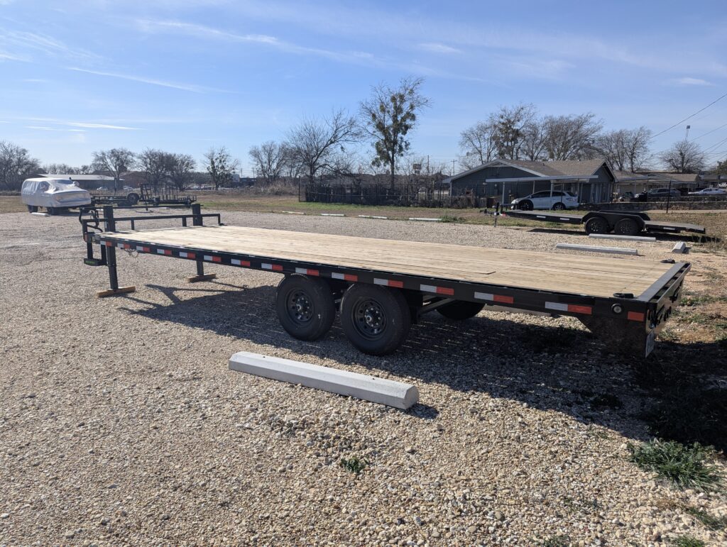New 2026 Load Trail 24ft (DK242) Flat Bed Trailer