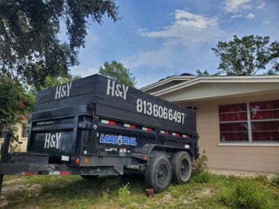 Trailer Volquete 6x12 – Ideal para Limpieza de Escombros y Proyectos de Patio