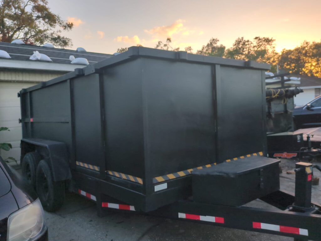 Trailer Volquete 7x14 – Ideal para Escombros, Tejas y Limpieza de Patio