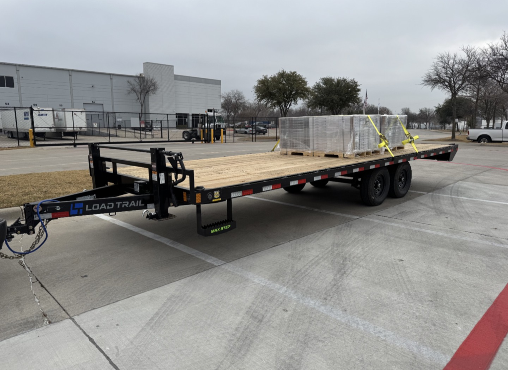 New 2026 Load Trail 24ft (DK242) Flat Bed Trailer