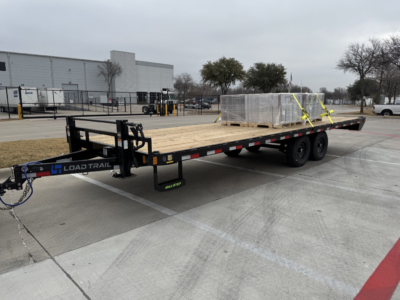 New 2026 Load Trail 24ft (DK242) Flat Bed Trailer