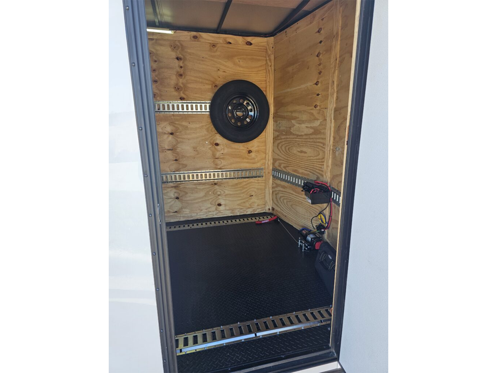 7x16 Enclosed Trailer with winch