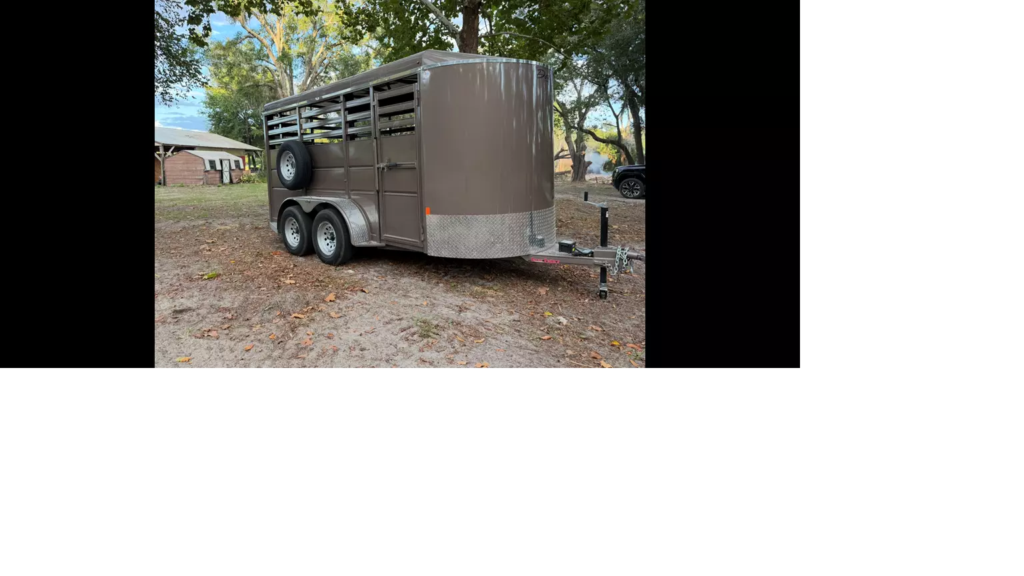 Livestock Bumper Trailer