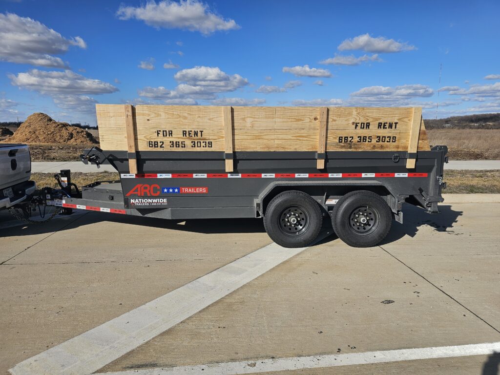 7x14 14k Dump Trailer With Ramps