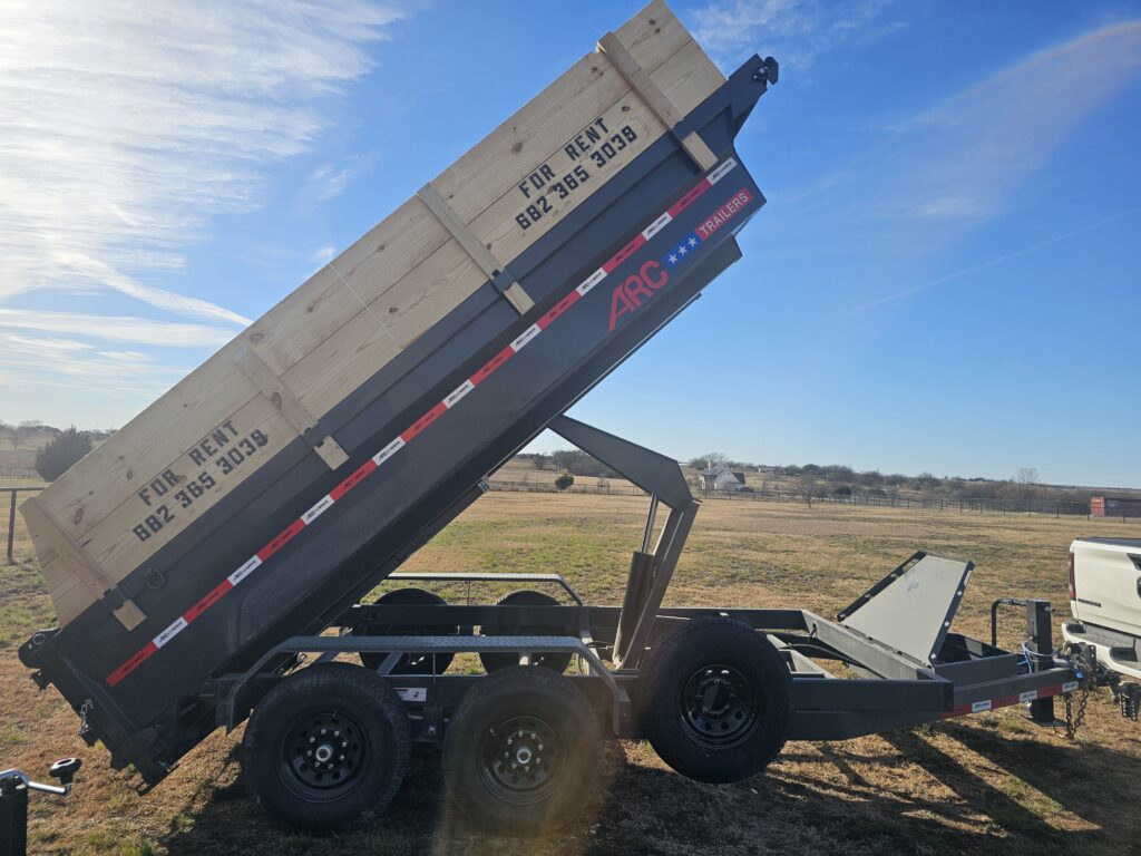 7x14 14k Dump Trailer With Ramps