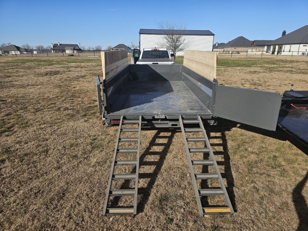 7x14 14k Dump Trailer With Ramps
