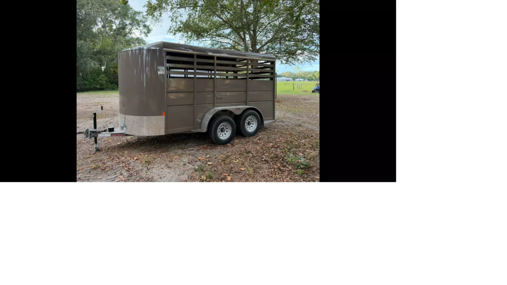 Livestock Bumper Trailer