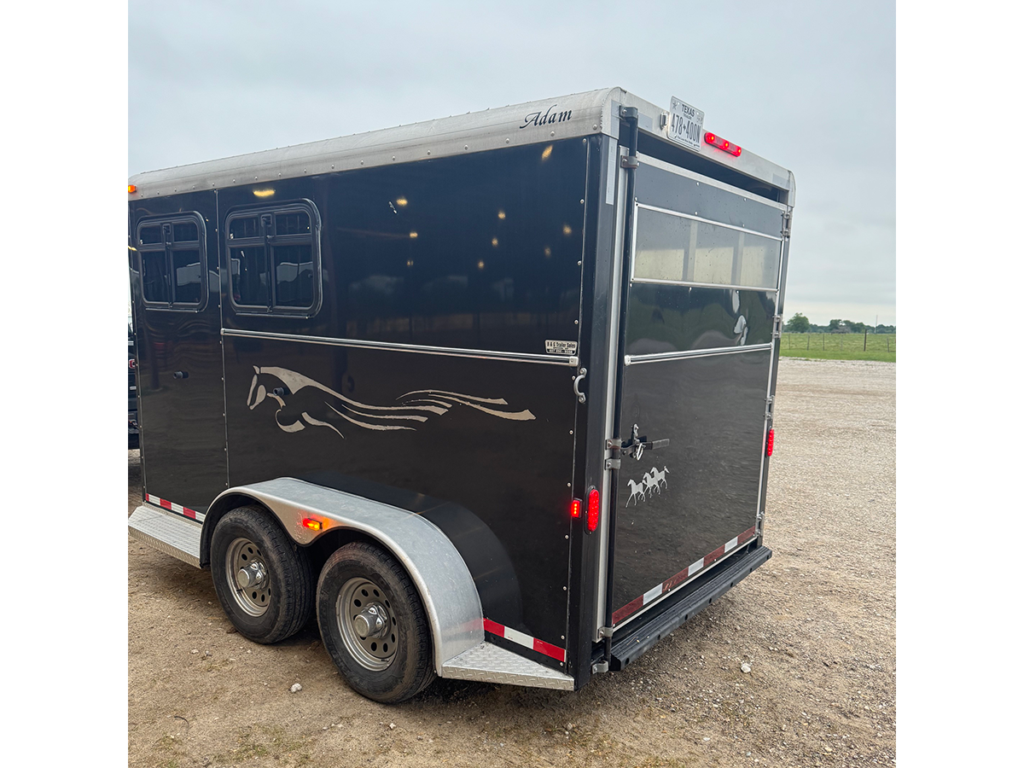 Enclosed 2 Horse Slant