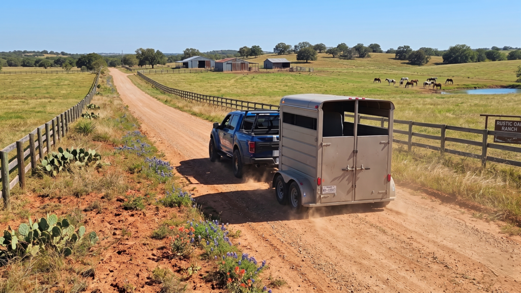 Horse trailer for rent