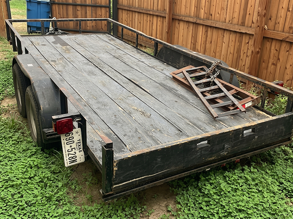 16' Tandem Axle Utility Trailer with Ramps
