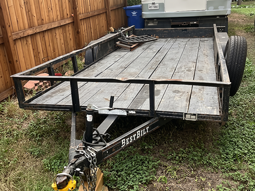 16' Tandem Axle Utility Trailer with Ramps