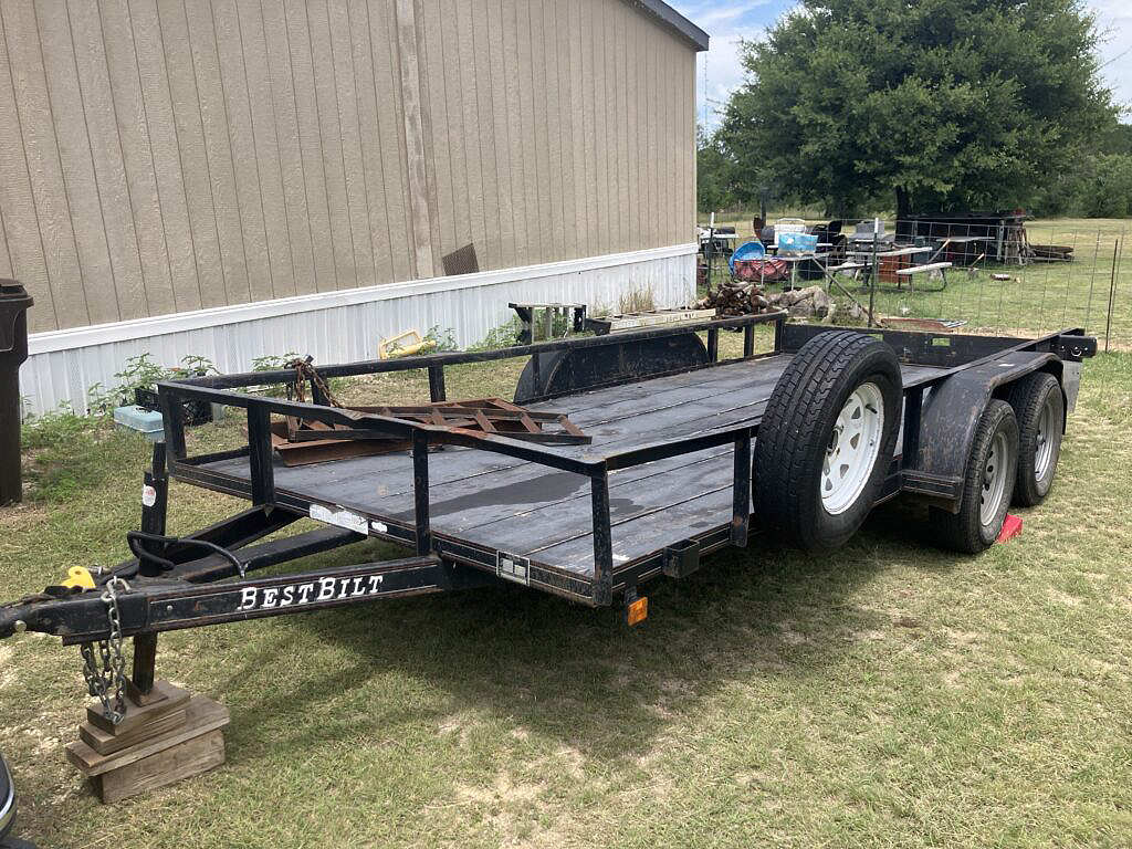 16' Tandem Axle Utility Trailer with Ramps
