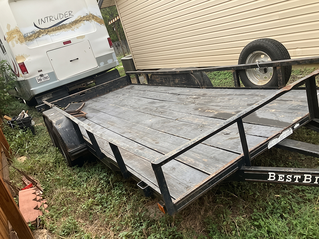 16' Tandem Axle Utility Trailer with Ramps