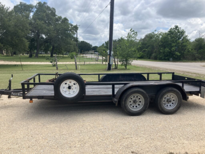 16' Tandem Axle Utility Trailer with Ramps