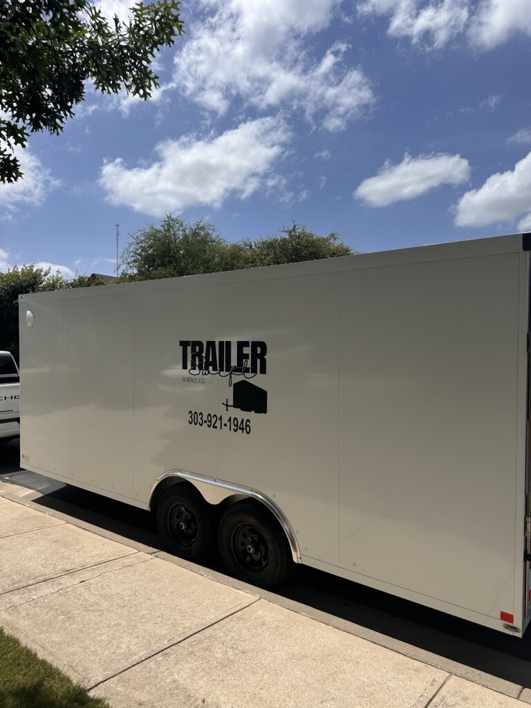 20'x8.5' Enclosed Cargo Car Hauler with E-tracks