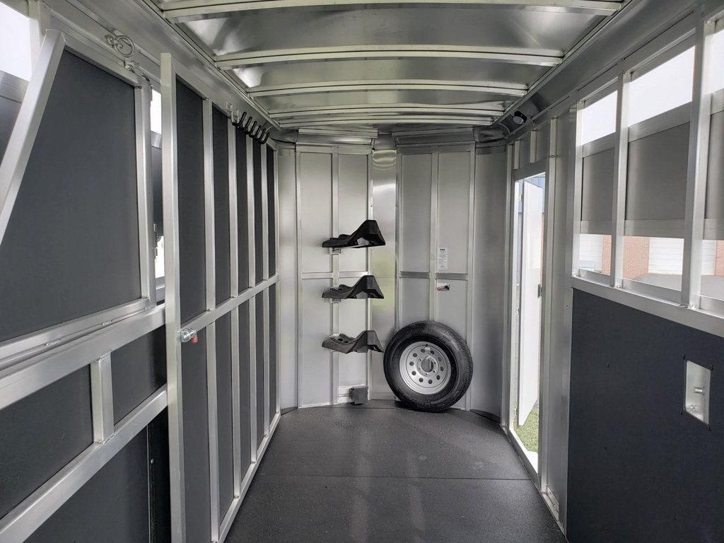 2026 Extra Tall 3-horse Slant Load Bumper Pull