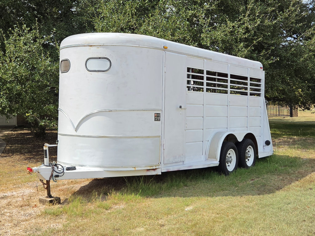 WW 3 Horse Slant Load Trailer