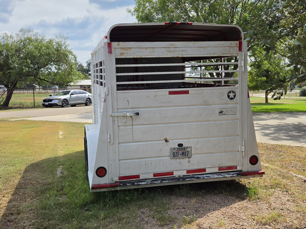WW 3 Horse Slant Load Trailer