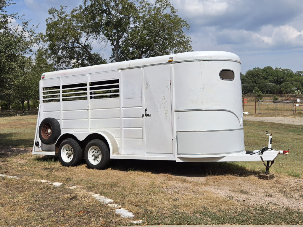 WW 3 Horse Slant Load Trailer