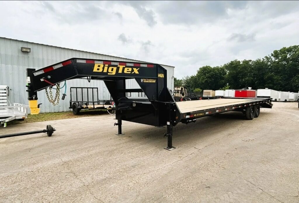 2027 40' Demco BigTex Non-CDL (35+5 with Mega Ramps) Gooseneck Trailer