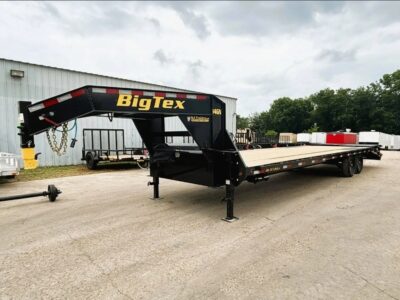 2027 40' Demco BigTex Non-CDL (35+5 with Mega Ramps) Gooseneck Trailer