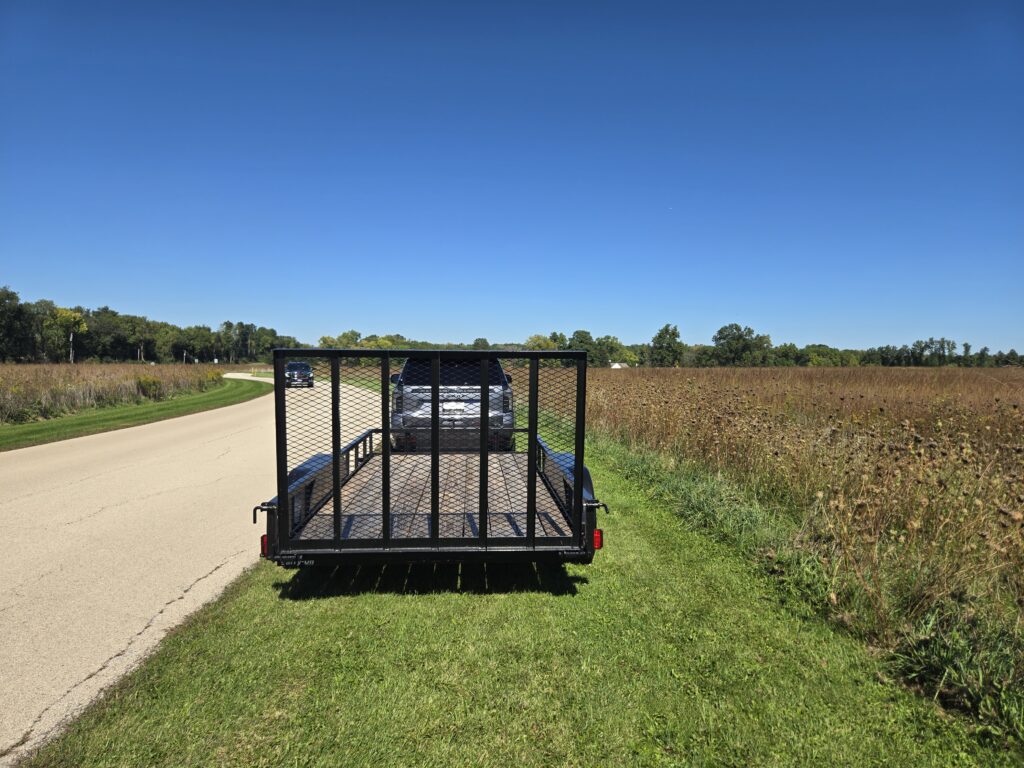 19’ 7,000 LB Tandem Axle Utility Trailer Rental