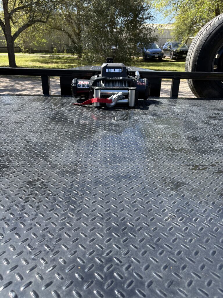 20ft Car Hauler with Winch