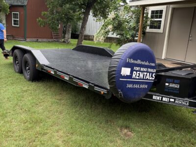 20ft Car Hauler with Winch