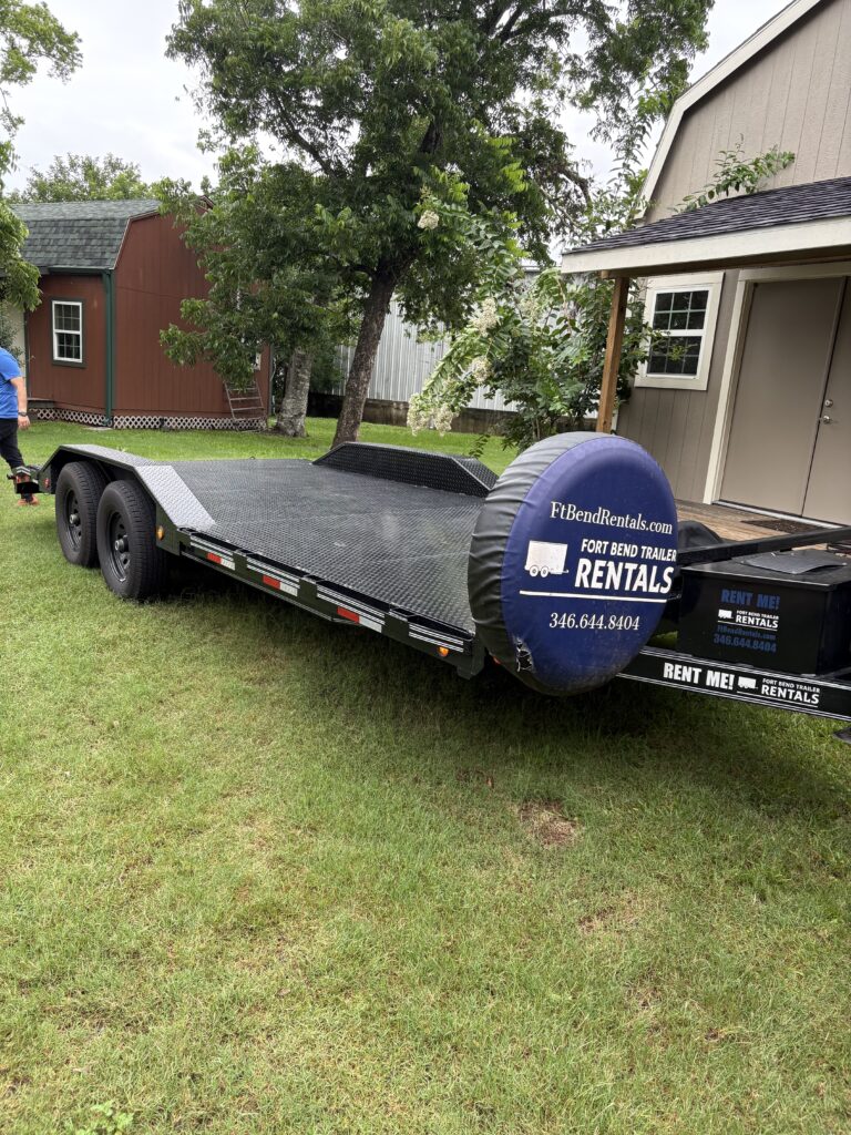 20ft Car Hauler with Winch