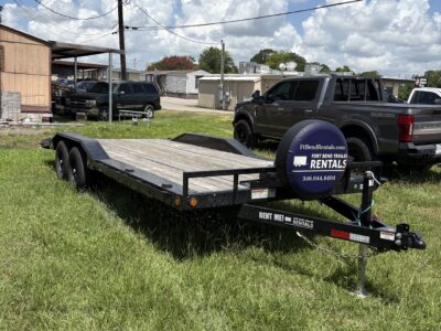 20ft Car Hauler with Winch & Drive-Over Fenders