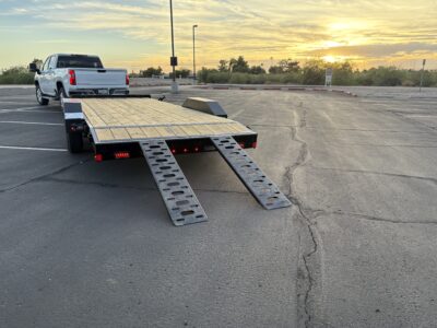 Premium 20' Car Hauler w/ 12K Winch & Full Towing Kit (10K GVWR)