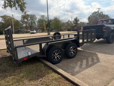 14' Utility Trailer With Side Gate