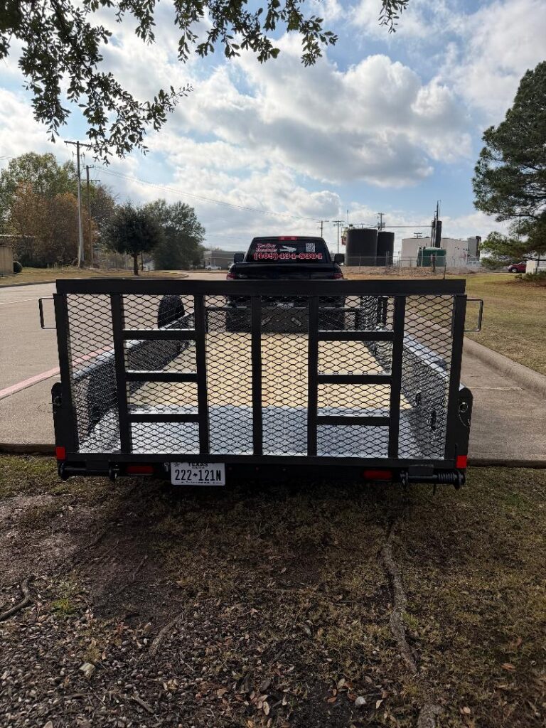 14' Utility Trailer With Side Gate