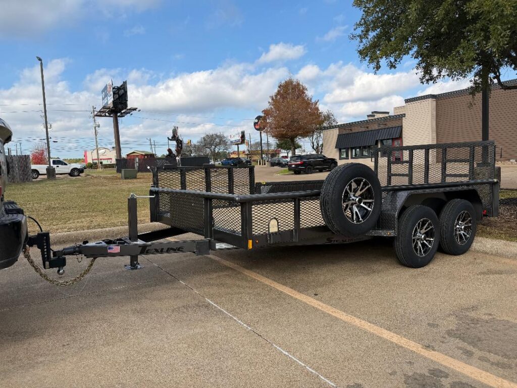 14' Utility Trailer With Side Gate